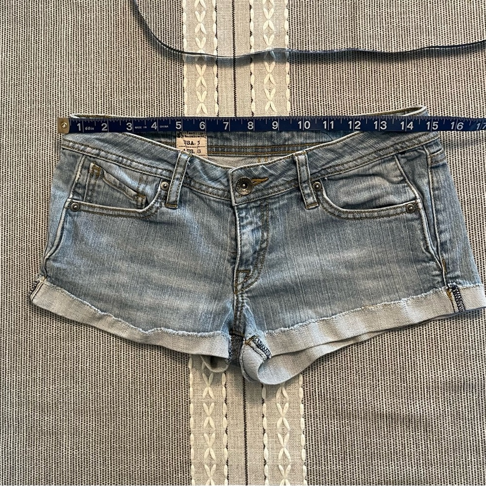 Vintage Low Rise Volcom Jean Shorts